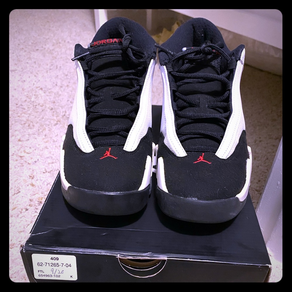 Jordan 14 Black Toe